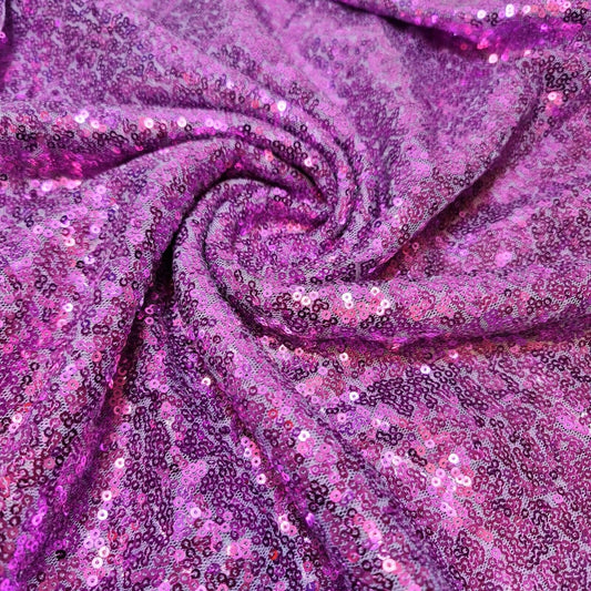 Sequin Fabric – Sparkly Shiny Bling, 58" Wide Dress, Craft & Table Drape Material with 50" Embroidered Sequins