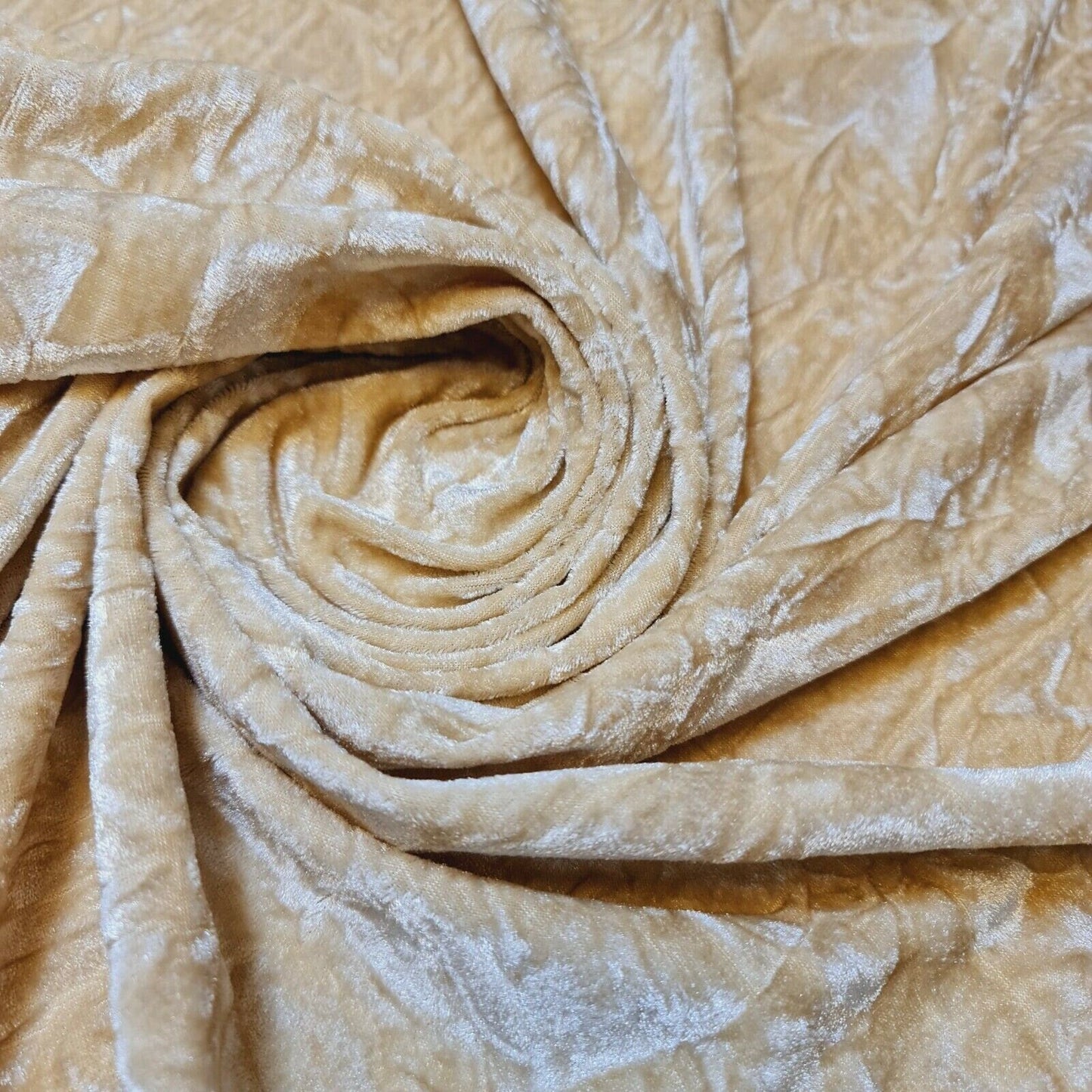 Premium Marble Crushed Velvet Fabric – 58" Wide Solid Colours Medium Weight Stretch Material - Textile Station