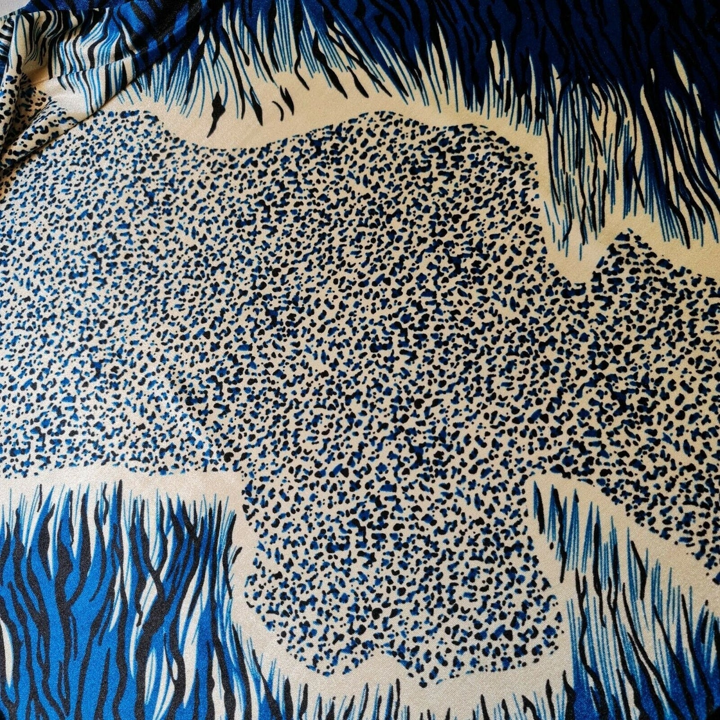 Stretch Animal & Floral Printed Velvet Fabric – 58" Wide Soft Upholstery, Patchwork & Craft Material - Textile Station