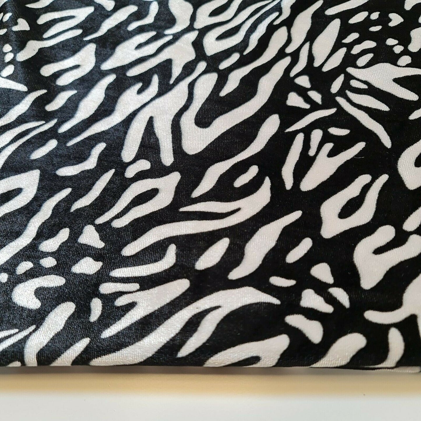 Stretch Animal & Floral Printed Velvet Fabric – 58" Wide Soft Upholstery, Patchwork & Craft Material - Textile Station