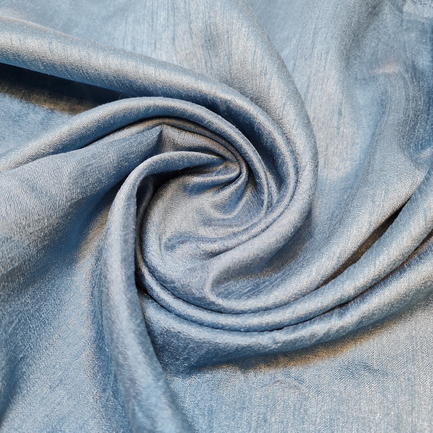 Plain Poly Dupion Faux Raw Silk Fabric with Satin Finish – 44" Wide Dress, Craft & Patchwork Material by the Metre