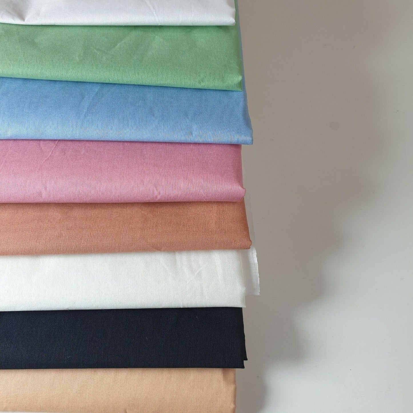 100% Cotton Organdy Fabric – 44" Wide Stiff Lightweight Material for Doll Dresses, Lining, Curtains & Interfacing