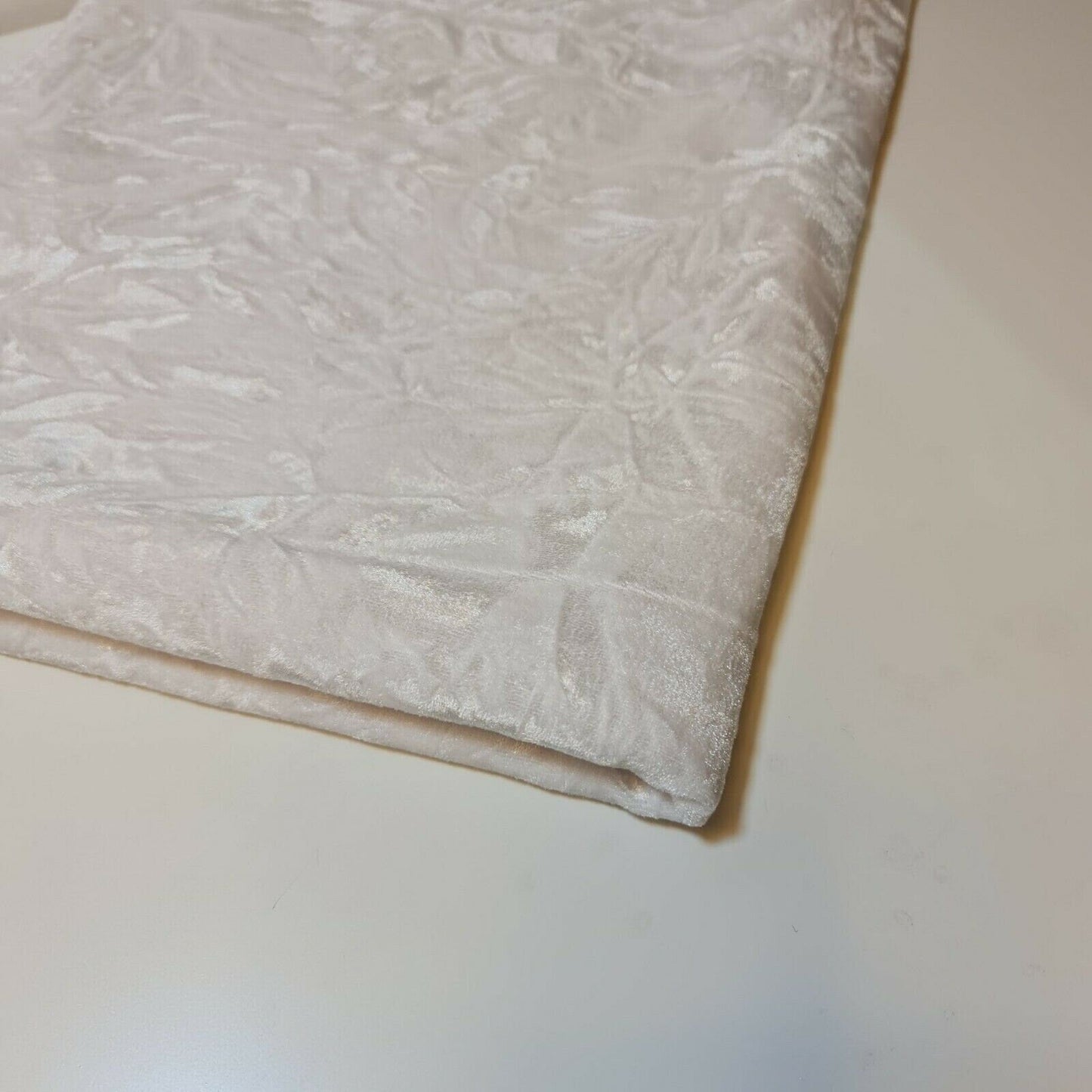 Premium Marble Crushed Velvet Fabric – 58" Wide Solid Colours Medium Weight Stretch Material - Textile Station