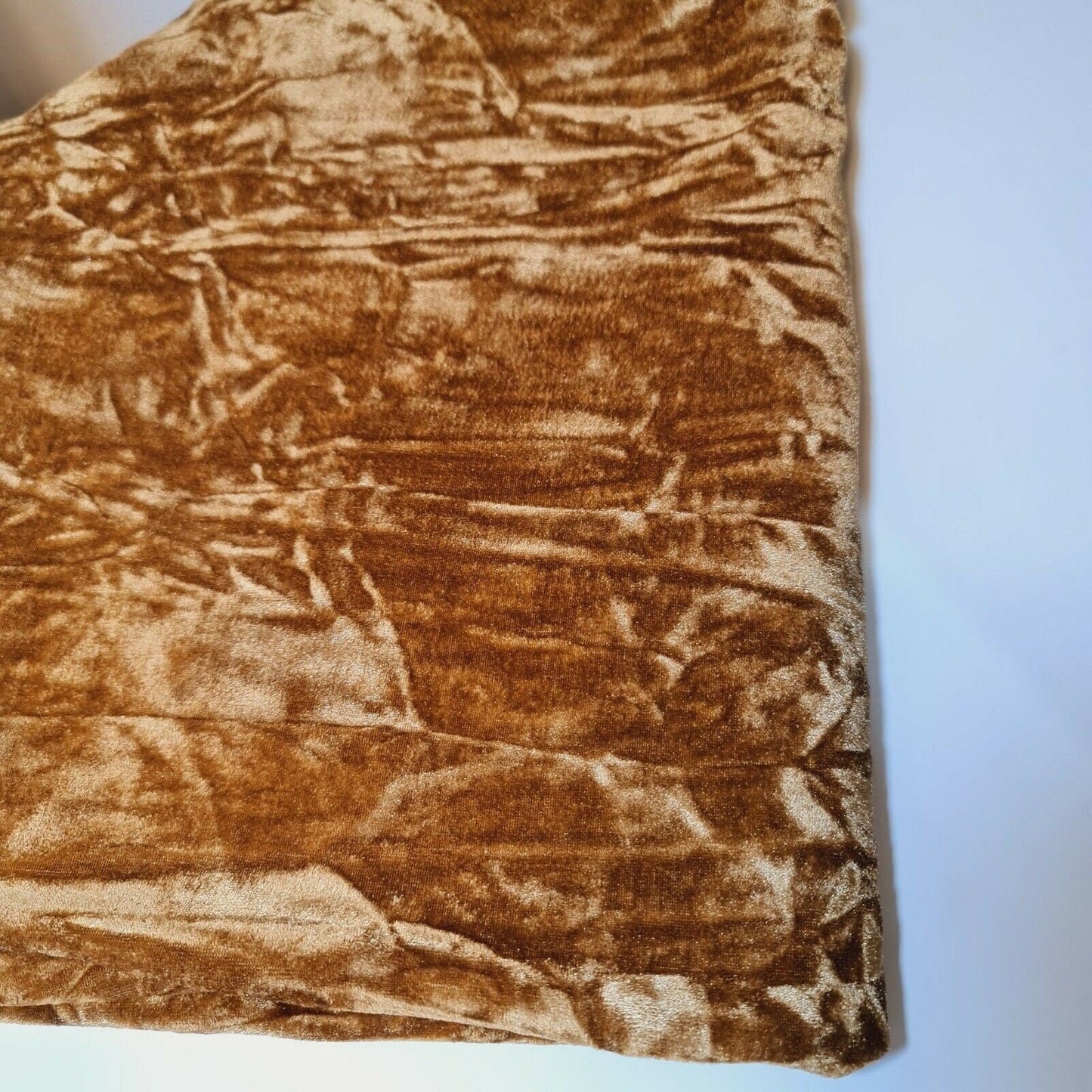 Premium Marble Crushed Velvet Fabric – 58" Wide Solid Colours Medium Weight Stretch Material - Textile Station