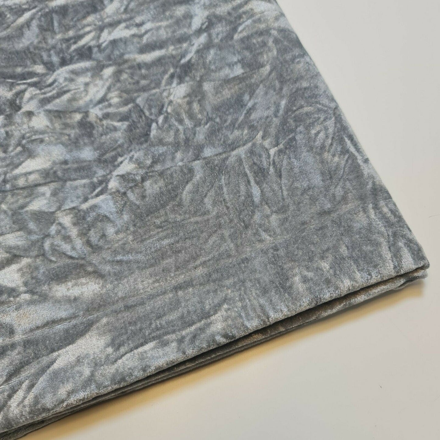 Premium Marble Crushed Velvet Fabric – 58" Wide Solid Colours Medium Weight Stretch Material - Textile Station