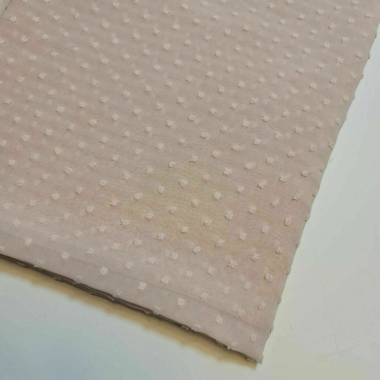 Crepe Dobby Chiffon Fabric β Plain Soft Sheer 147cm (58") Wide Dress Material by the Metre