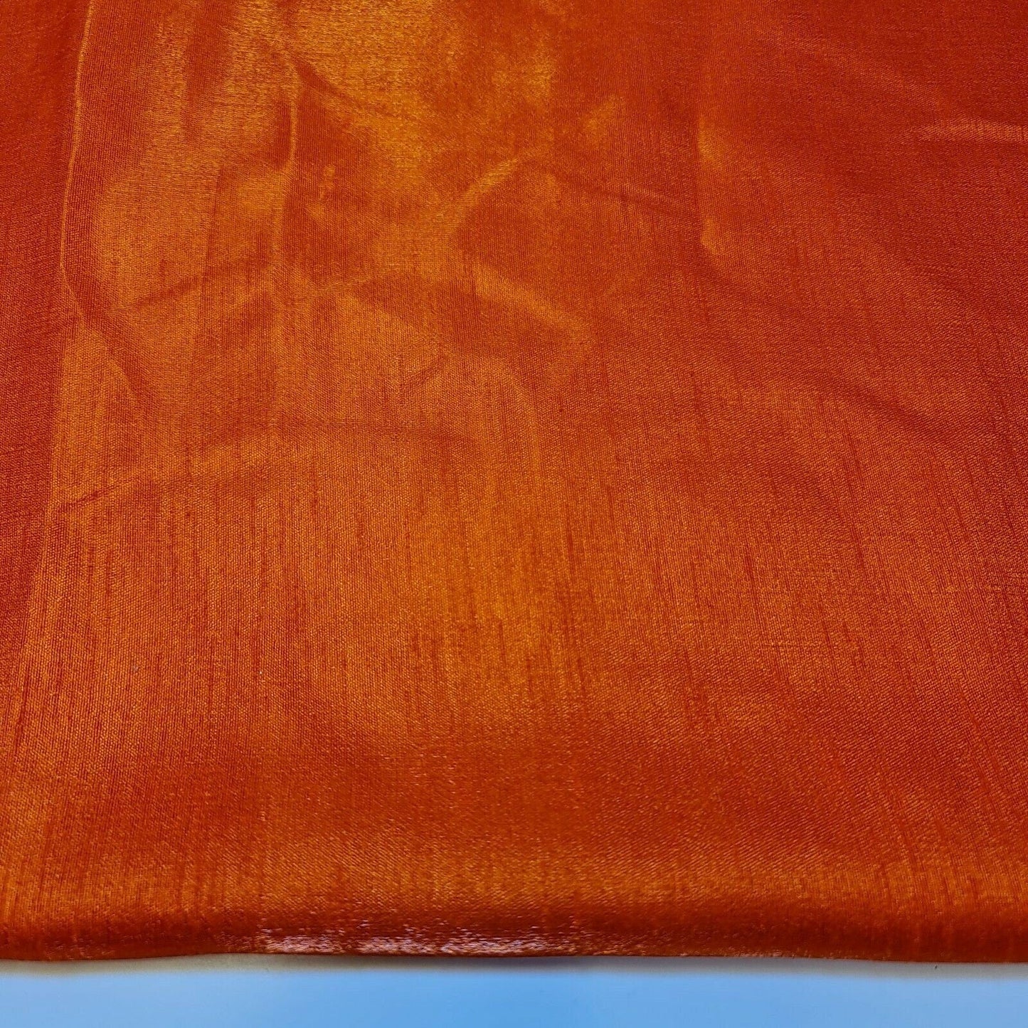 Plain Poly Dupion Faux Raw Silk Fabric with Satin Finish – 44" Wide Dress, Craft & Patchwork Material by the Metre