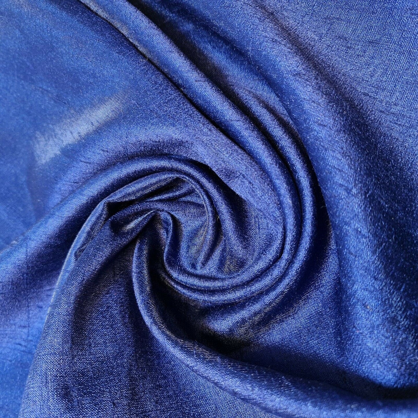 Plain Poly Dupion Faux Raw Silk Fabric with Satin Finish – 44" Wide Dress, Craft & Patchwork Material by the Metre