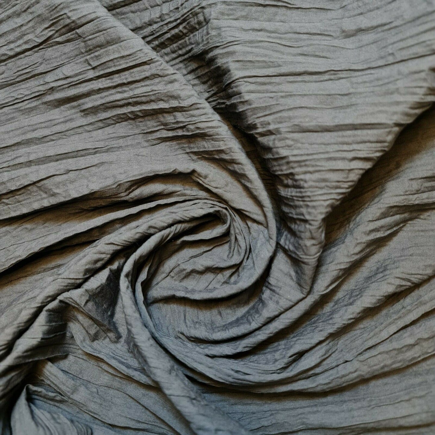 Creased Crinkle 100% Cotton Fabric – 55" Wide Plain & Boho Floral Dress & Craft Material - Textile Station