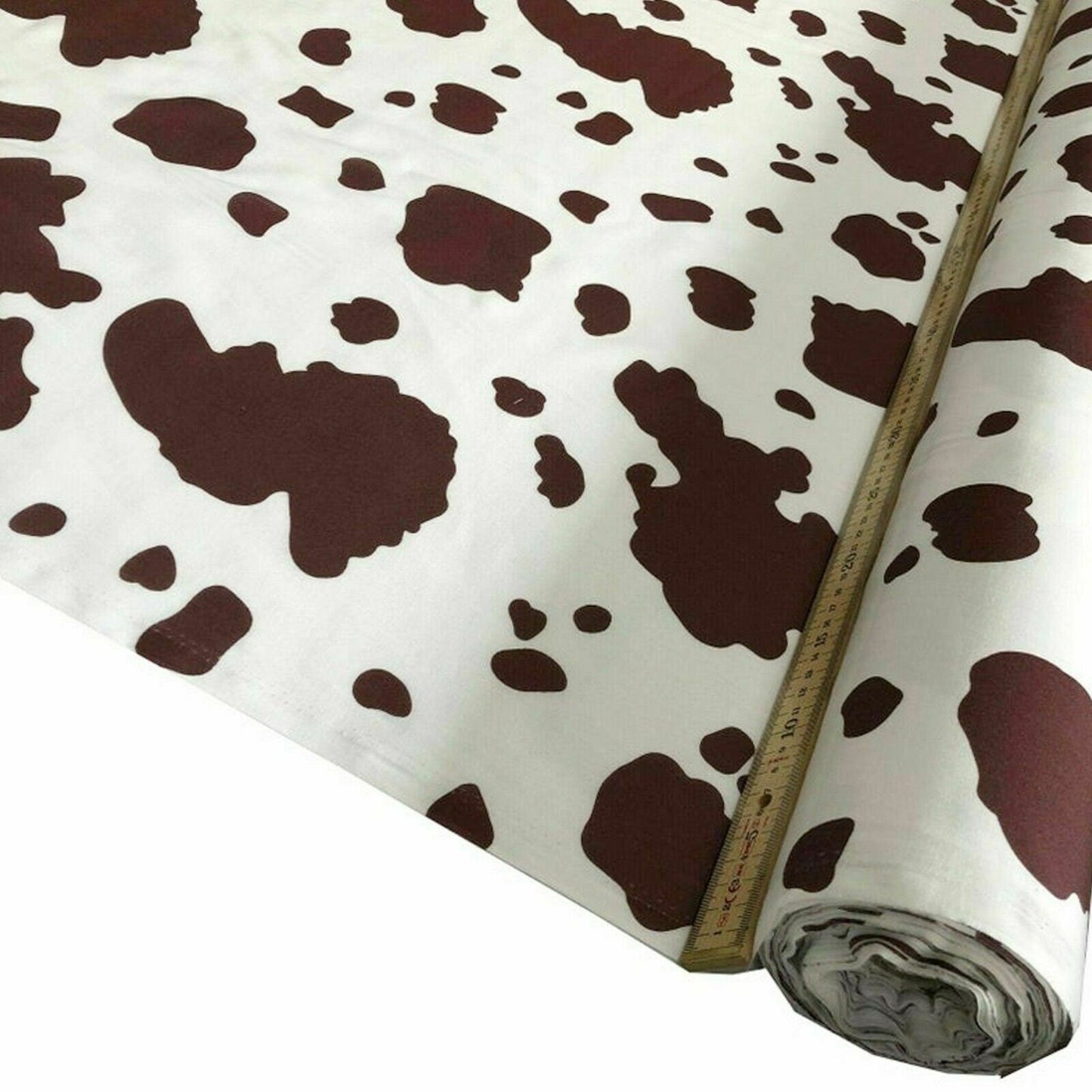 Animal Print Polycotton Fabric – 44" Wide Leopard, Tiger, Zebra & Cow Designs – Dress, Craft & Quilting Material by the