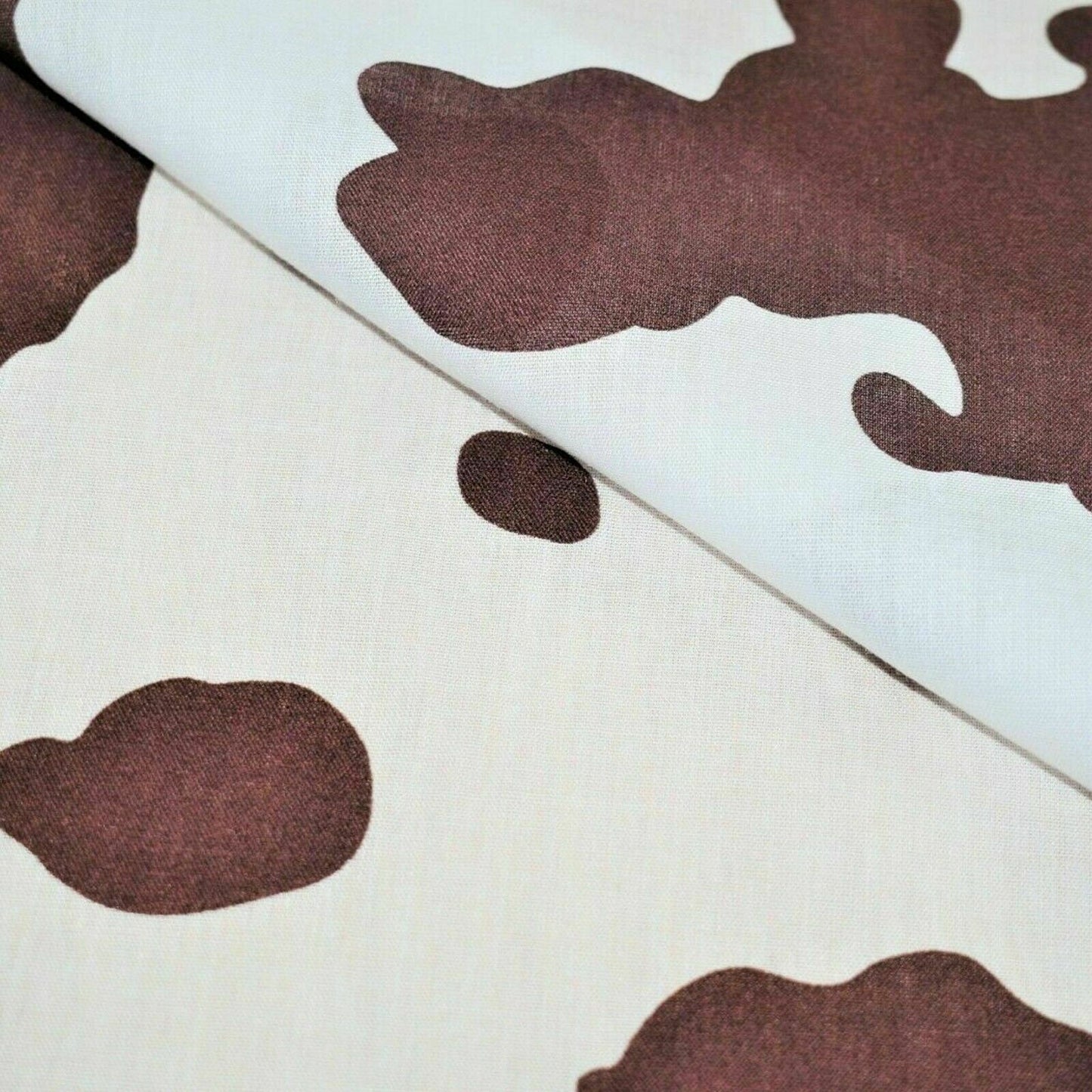 Animal Print Polycotton Fabric – 44" Wide Leopard, Tiger, Zebra & Cow Designs – Dress, Craft & Quilting Material by the