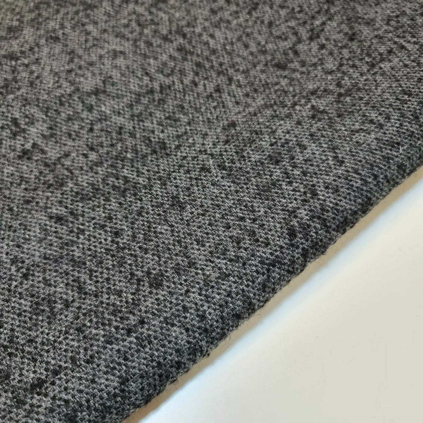 Charcoal Grey Wool Blend Fabric | 58" (147cm) Wide Upholstery, Curtain, Coat & Dressmaking Material β Sold by the Metre