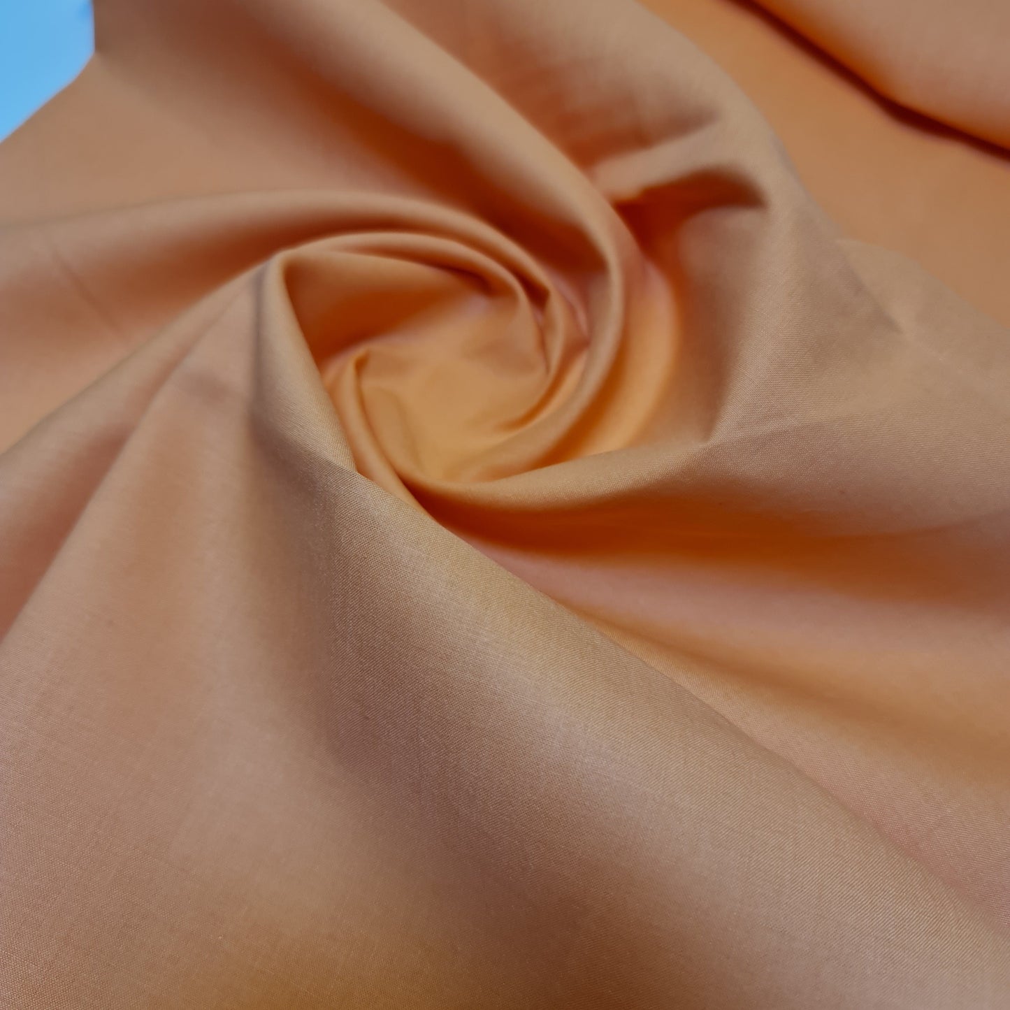 100% Cotton Voile / Rubia Cambric Mercerised Fabric – 90 cm Wide Plain Material for Dressmaking, Lining & Crafts