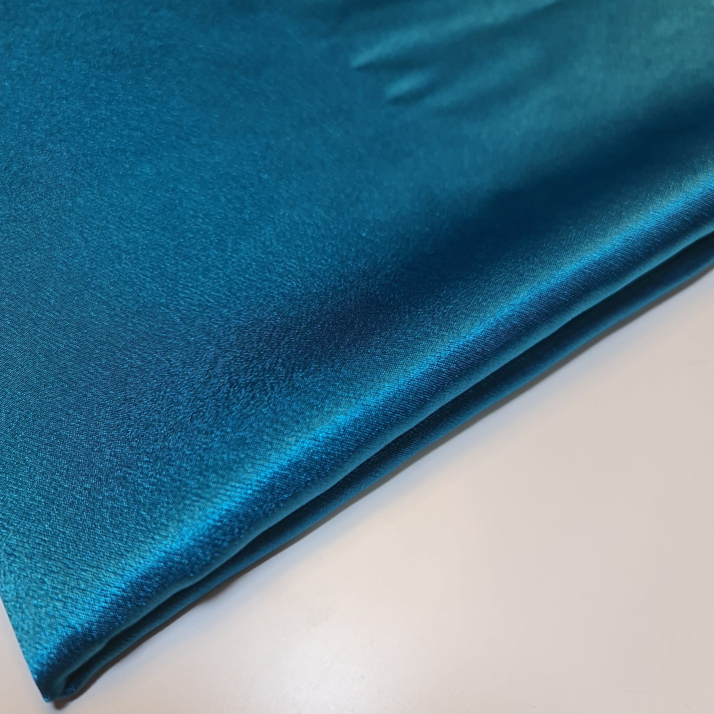 Plain Silky Satin Crepe Back Fabric – 58” Wide | 50+ Colours | Dressmaking, Wedding, Craft Material - Textile Station