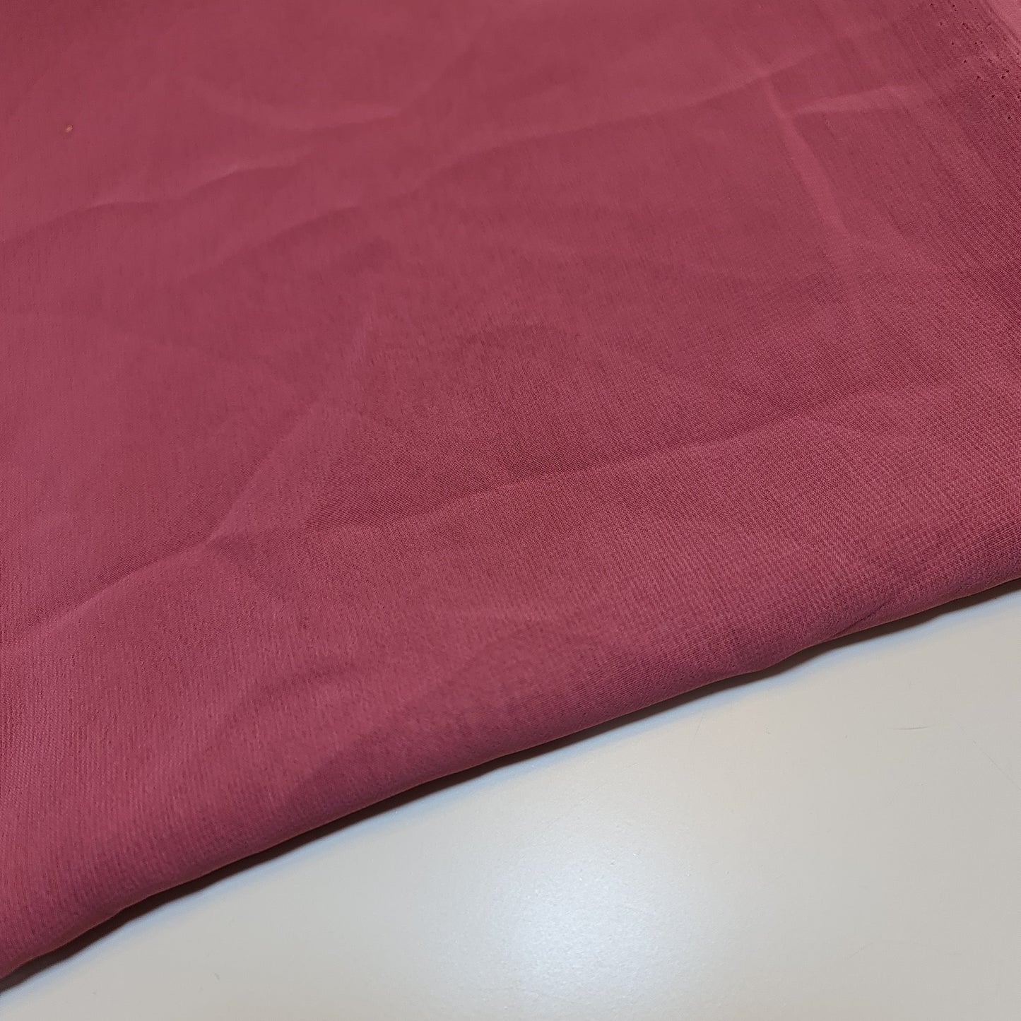 Sheer Poly Crepe Chiffon Fabric – Semi-Transparent, Lightweight 44" Wide for Dress, Draping & Craft