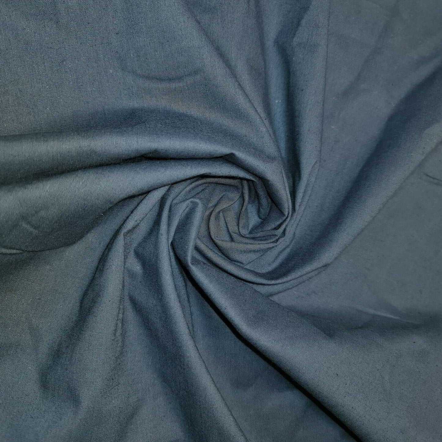 Plain 100% Egyptian Cotton Fabric – 44" Wide Soft Dressmaking, Quilting & Craft Material by the Meter