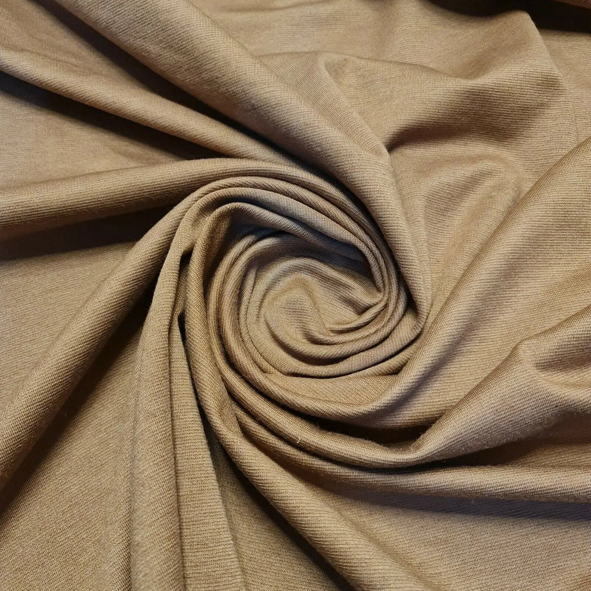 Ponte Roma Jersey 4-Way Stretch Fabric | 58" (147cm) Wide Plain & Printed Viscose, Rayon & Spandex Dress Material β Sold by the Metre