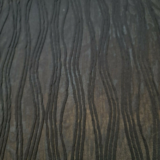 Ribbed Stretch Jersey Fabric – 58" Wide Viscose Polyester Spandex Blend – 4-Way Stretch Dress & Craft Material by the Metre