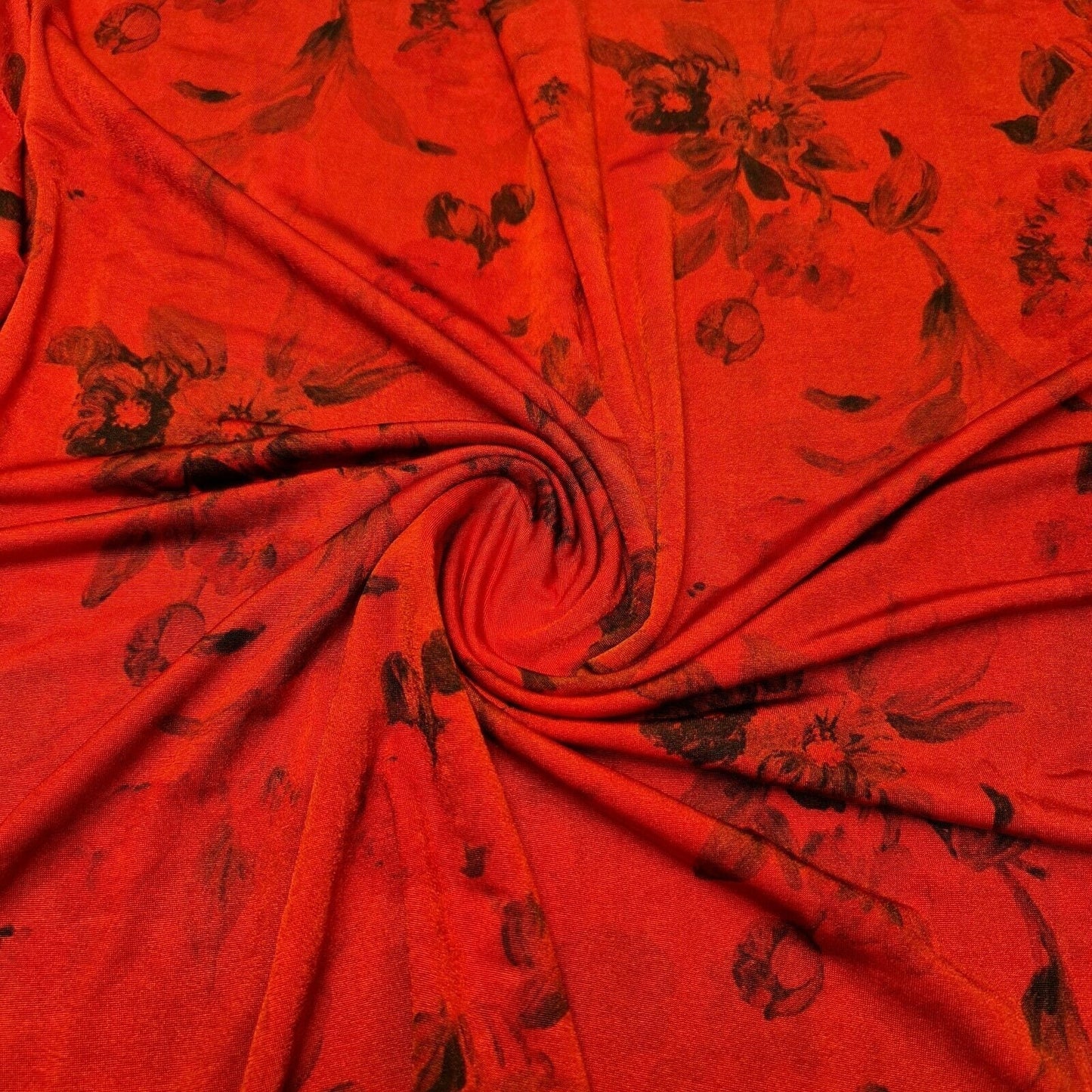 Printed ITY Jersey Fabric – 58" Wide Nylon Lycra 4-Way Stretch Spandex for Dresses & Swimwear