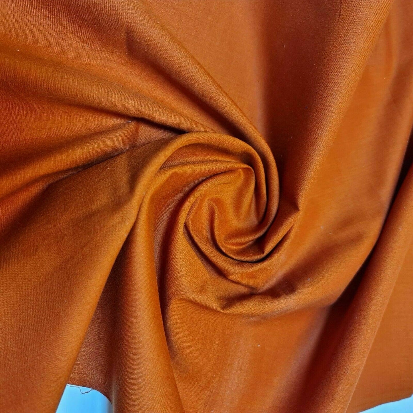 100% Cotton Voile / Rubia Cambric Mercerised Fabric – 90 cm Wide Plain Material for Dressmaking, Lining & Crafts