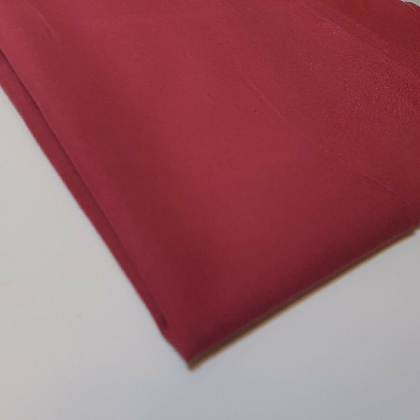 Plain 100% Egyptian Cotton Fabric – 44" Wide Soft Dressmaking, Quilting & Craft Material by the Meter