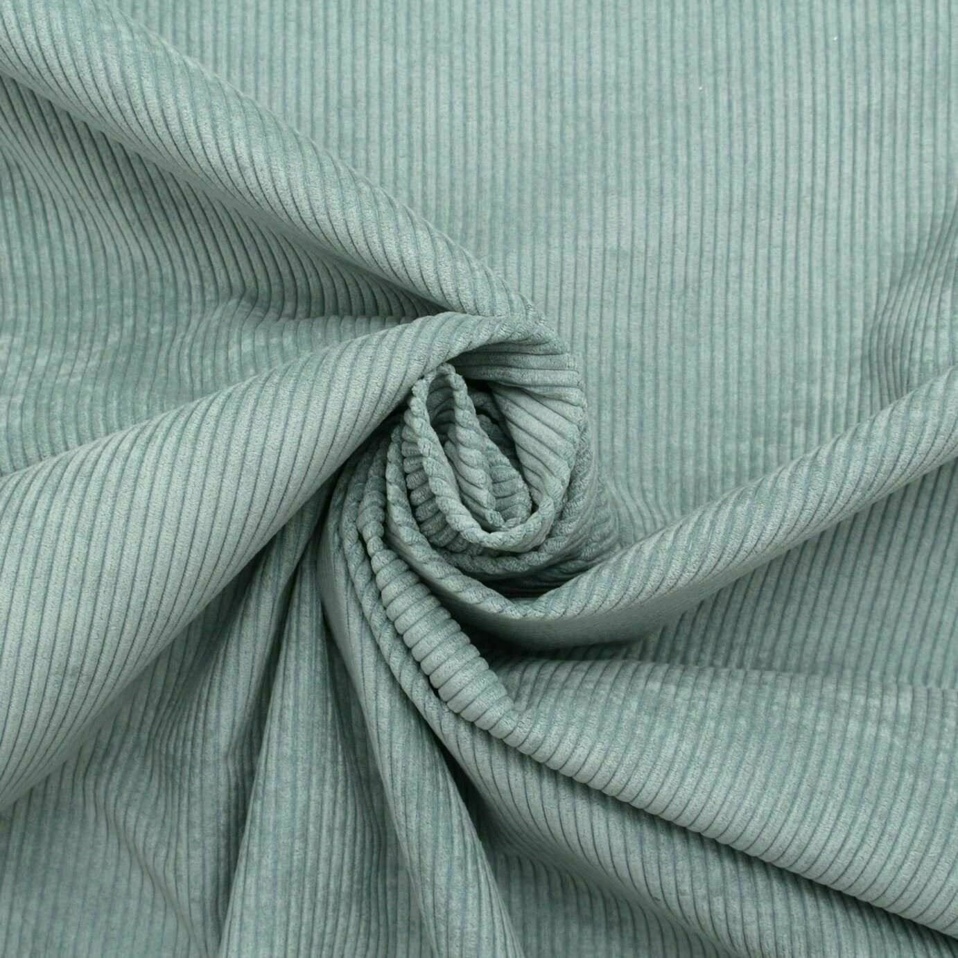 Italian 100% Cotton Velvet Corduroy Fabric – 58" Wide Plain & Printed Jumbo / Needle Cord for Upholstery & Dressmaking - Textile Station