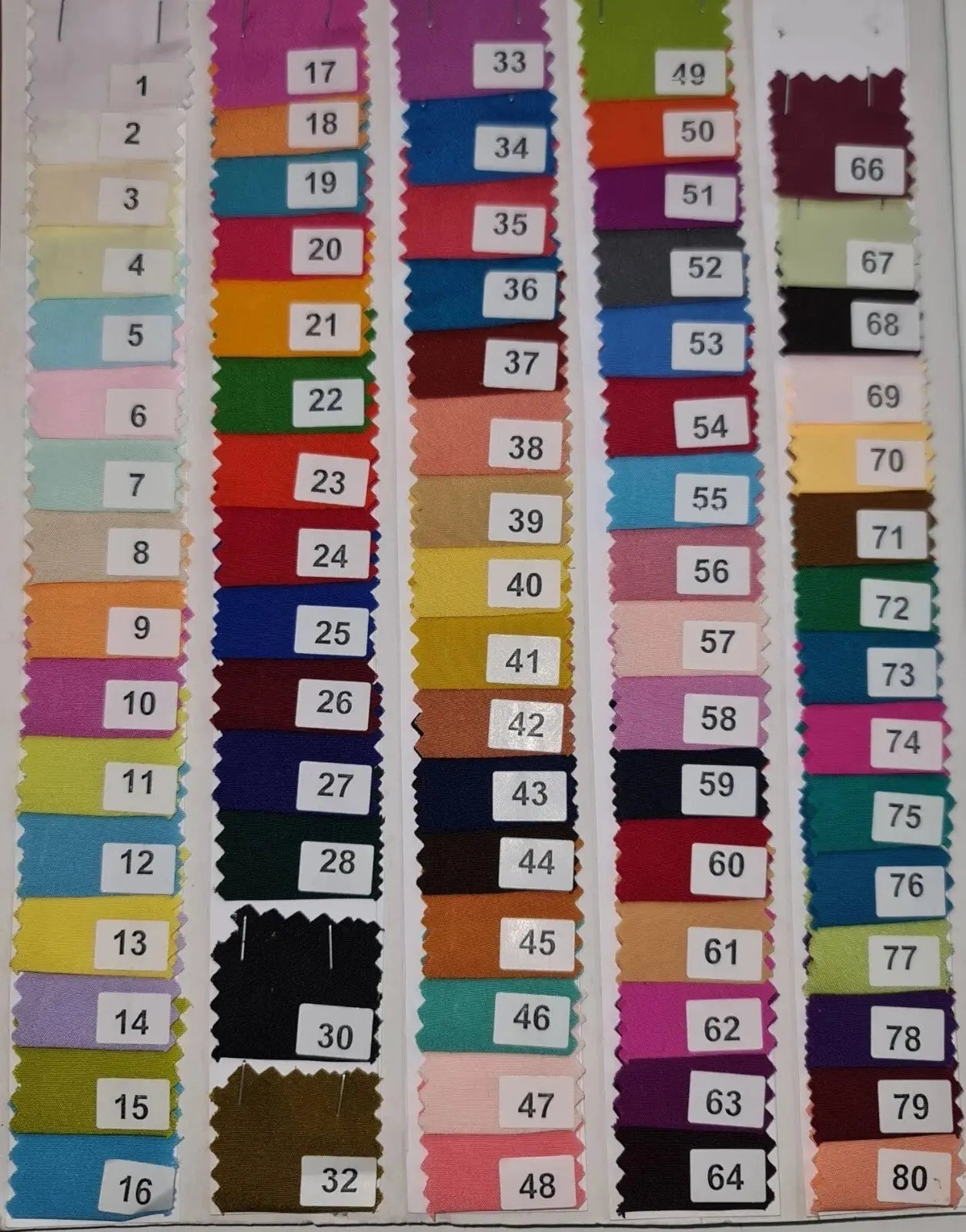 Plain American Crepe Powder Touch Polyester Fabric | 44" (112cm) Wide Dressmaking, Craft & Lining Material β Sold by the Metre