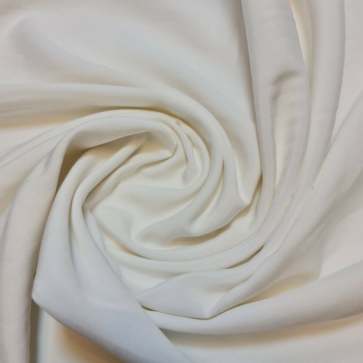 High Quality Poly Viscose Cotton Plain Fabric – 58" Wide Non-Stretch Dressmaking & Craft Material by the Metre