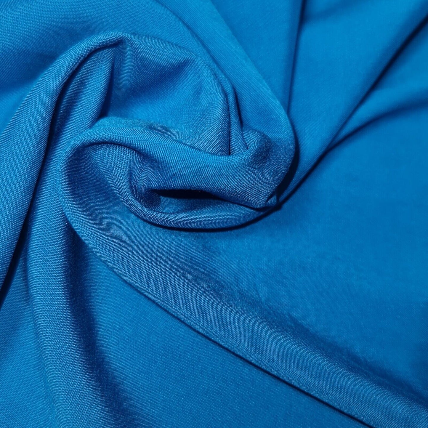 High Quality Poly Viscose Cotton Plain Fabric – 58" Wide Non-Stretch Dressmaking & Craft Material by the Metre