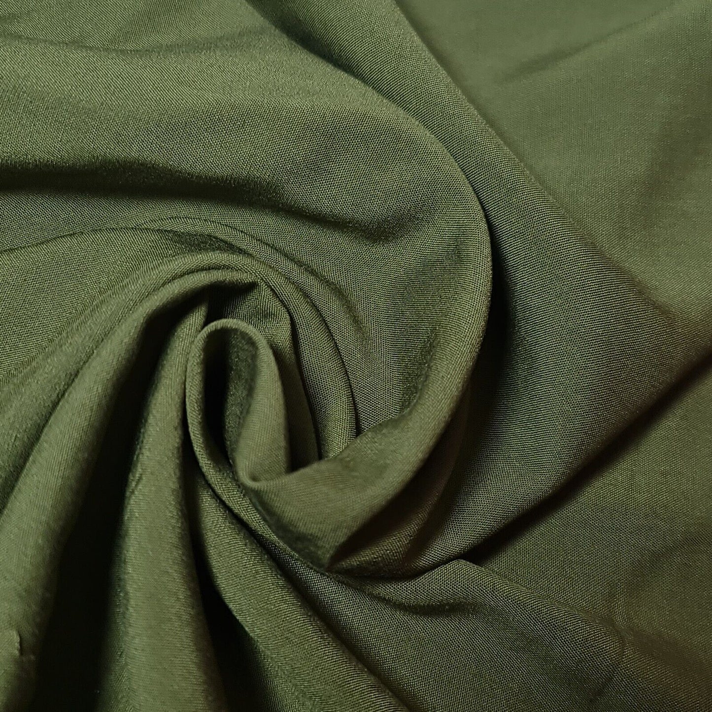 High Quality Poly Viscose Cotton Plain Fabric – 58" Wide Non-Stretch Dressmaking & Craft Material by the Metre