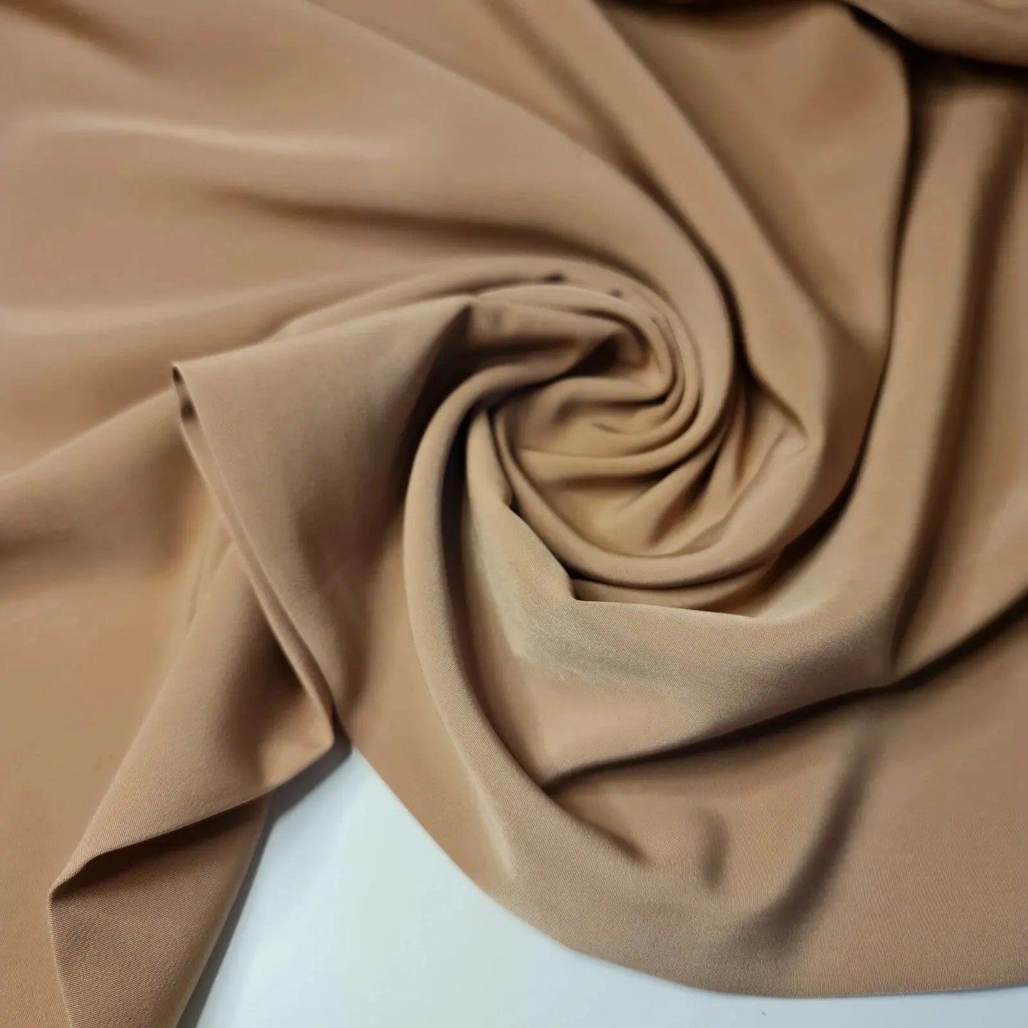 Plain Peach Skin Powder Touch Fabric | 58" (147cm) Wide Soft Drape Dressmaking Material β Sold by the Metre