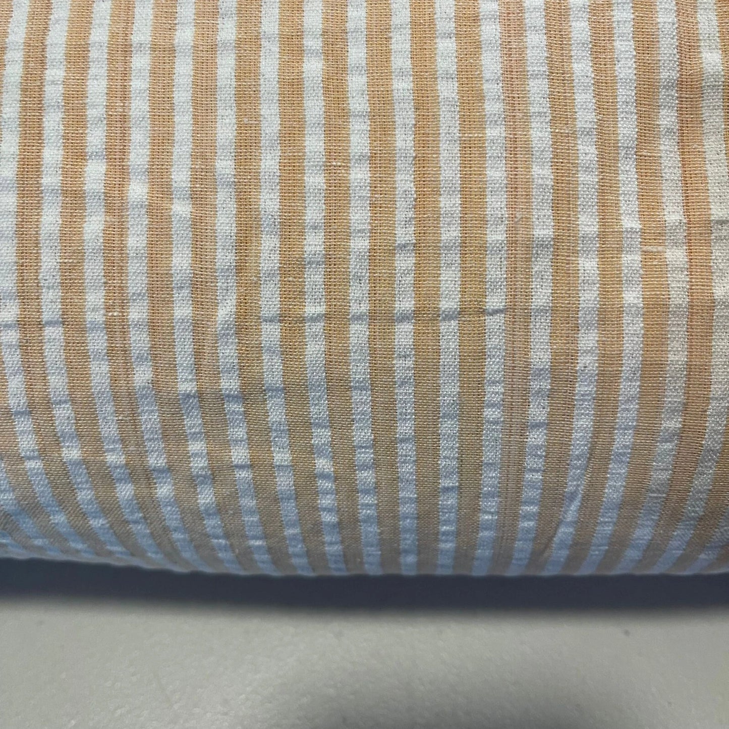 100% Cotton Seersucker Crush Stripe Fabric | 44" (112cm) Wide Costume, Dress & Craft Material – Sold by the Meter