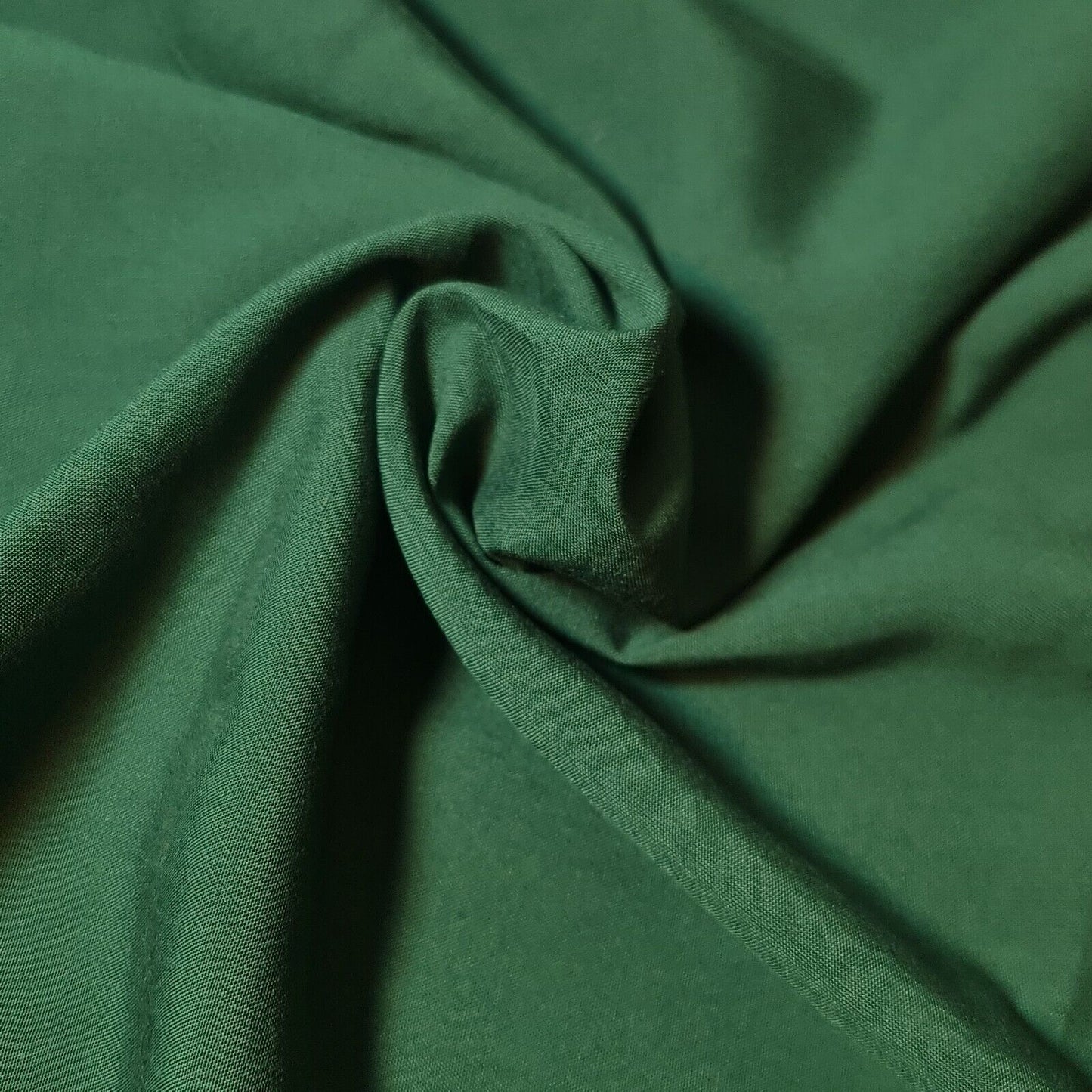 High Quality Poly Viscose Cotton Plain Fabric – 58" Wide Non-Stretch Dressmaking & Craft Material by the Metre