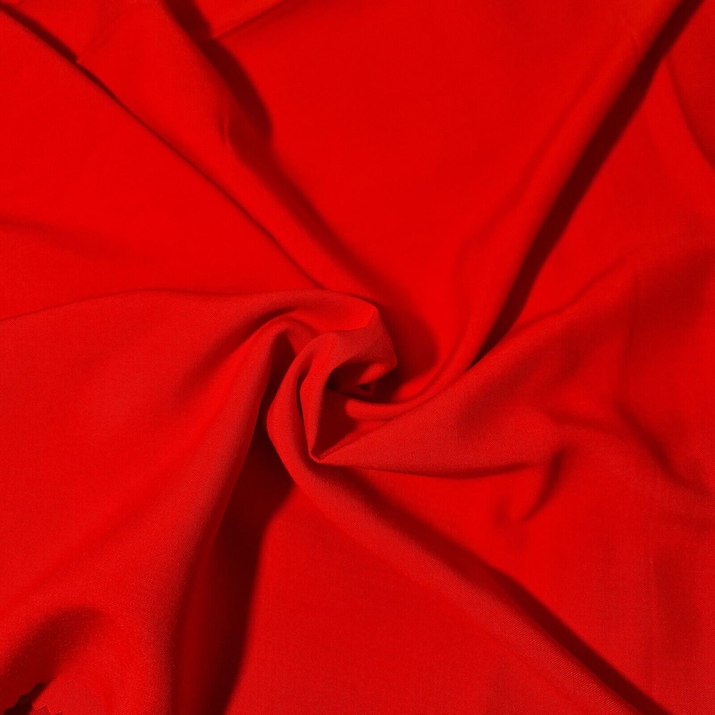 High Quality Poly Viscose Cotton Plain Fabric – 58" Wide Non-Stretch Dressmaking & Craft Material by the Metre