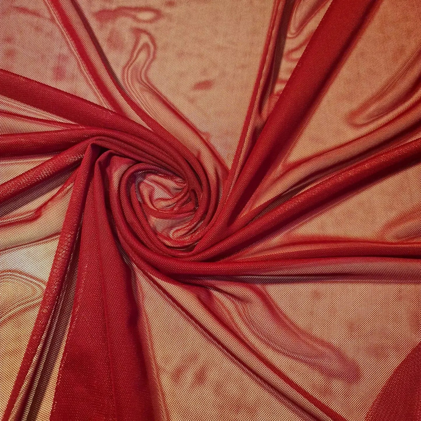 Premium Power Net Fabric | 58" (147cm) Wide 2-Way Stretch Mesh Sheer Lining & Dress Material β Sold by the Metre