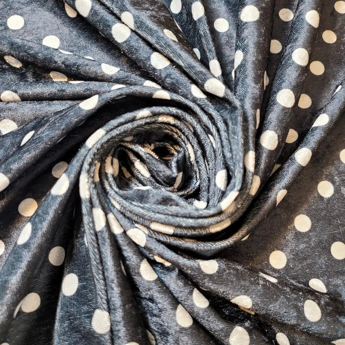 Black Classic Polka Dot