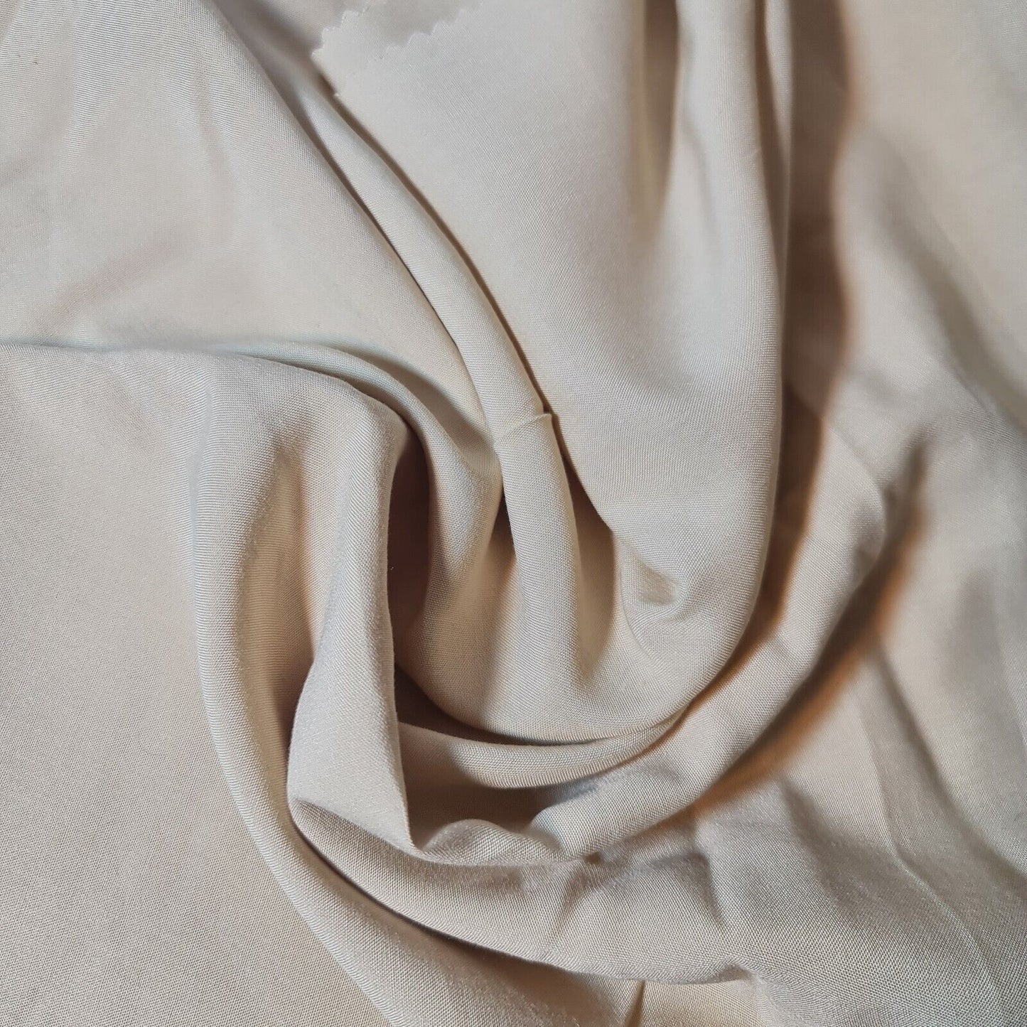 High Quality Poly Viscose Cotton Plain Fabric – 58" Wide Non-Stretch Dressmaking & Craft Material by the Metre