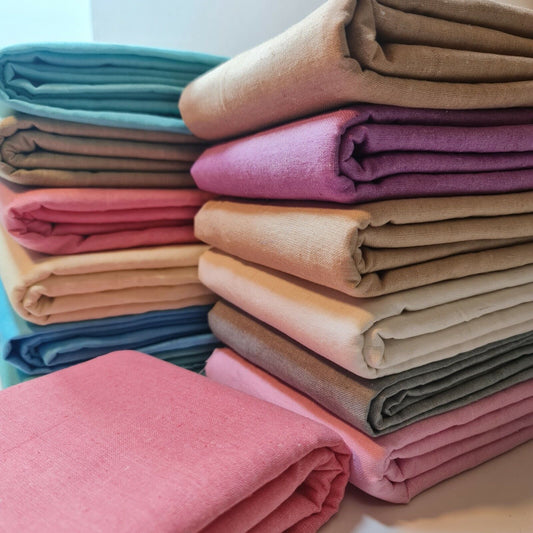 Cotton Calico Canvas Fabric – 58" Wide Plain Dyed Dress, Craft & Patchwork Material - Textile Station