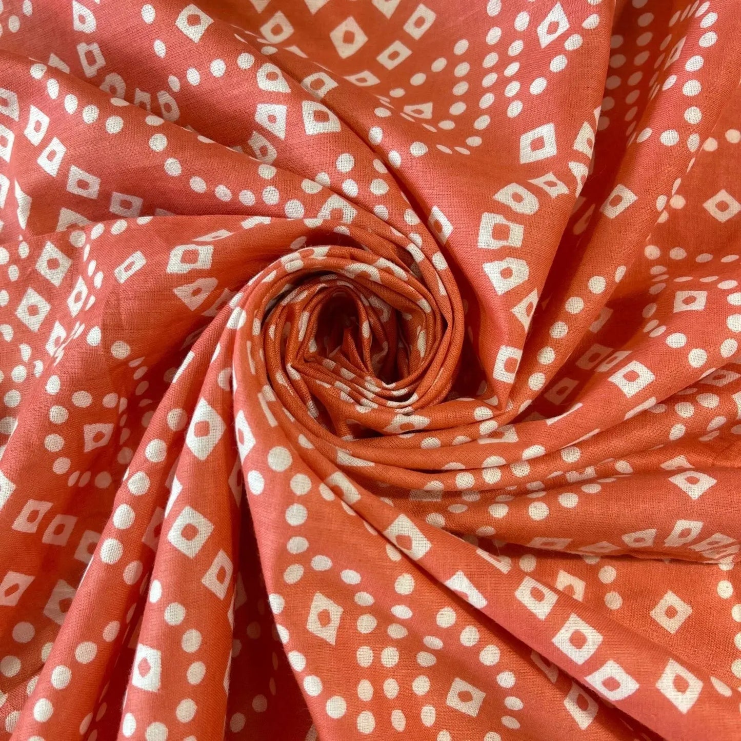 Rajasthani 100% Cotton Lawn Fabric | 44" (112cm) Wide Quilting, Patchwork & Craft Material β Sold by the Metre