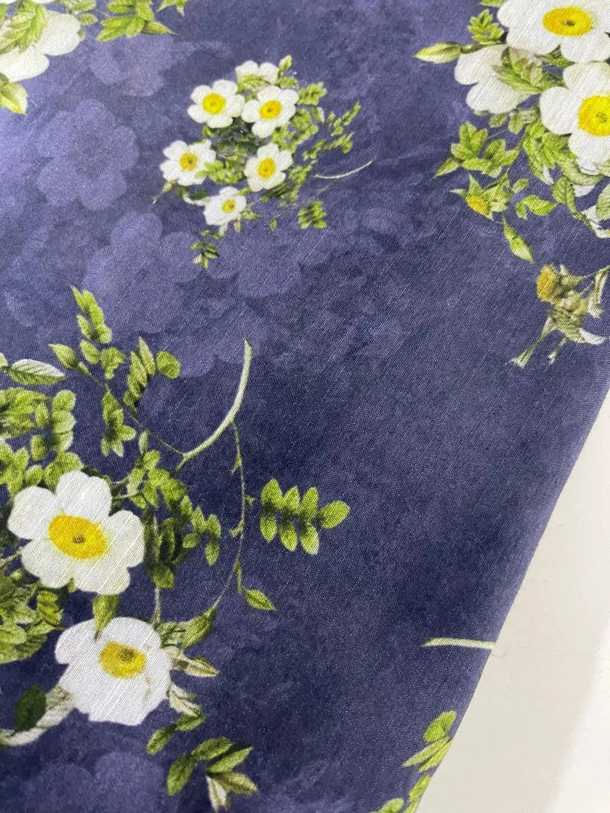 Digital Floral Print Polycotton Fabric | 44" (112cm) Wide Soft Lightweight Dressmaking & Craft Material β Sold by the Metre