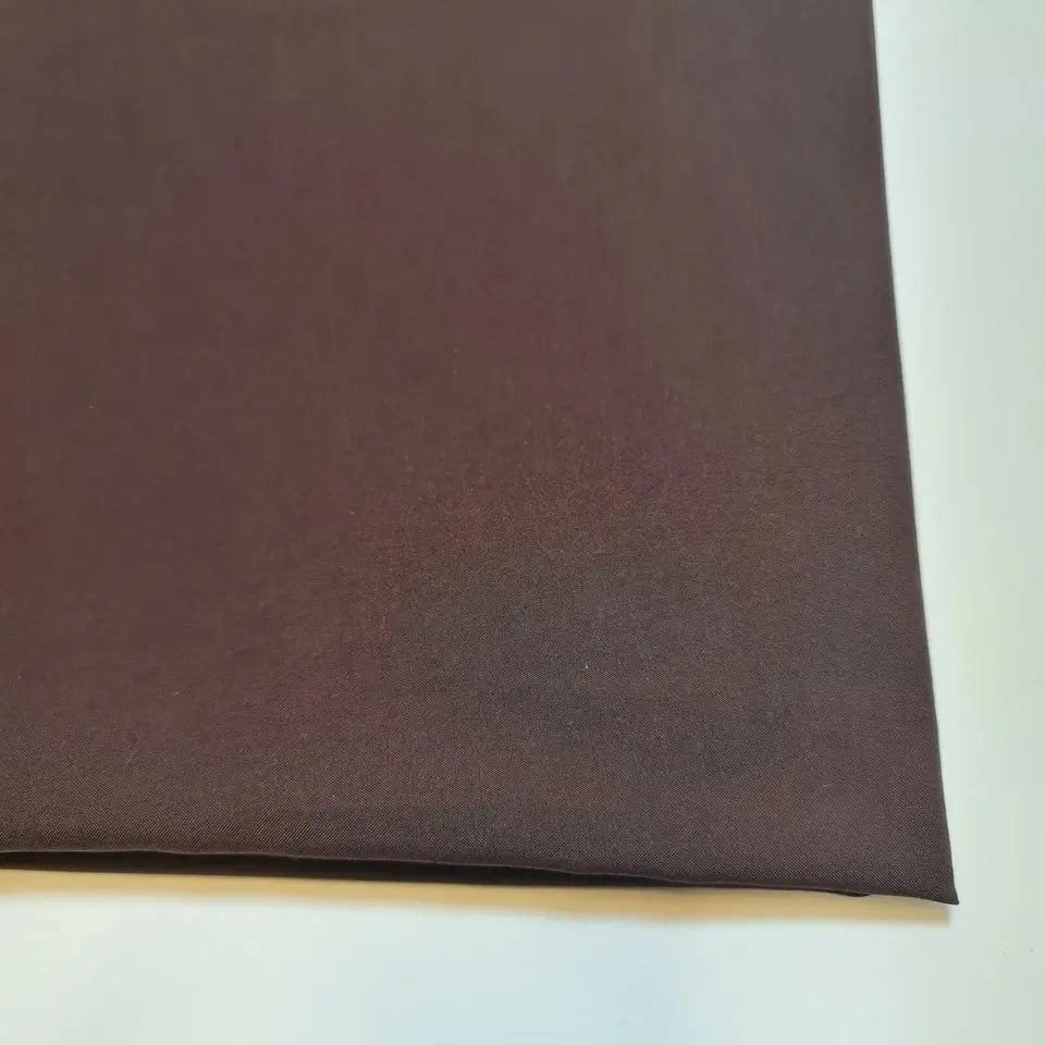 High Quality Poly Viscose Cotton Plain Fabric | 58" (147cm) Wide Non-Stretch Dressmaking & Craft Material β Sold by the Metre