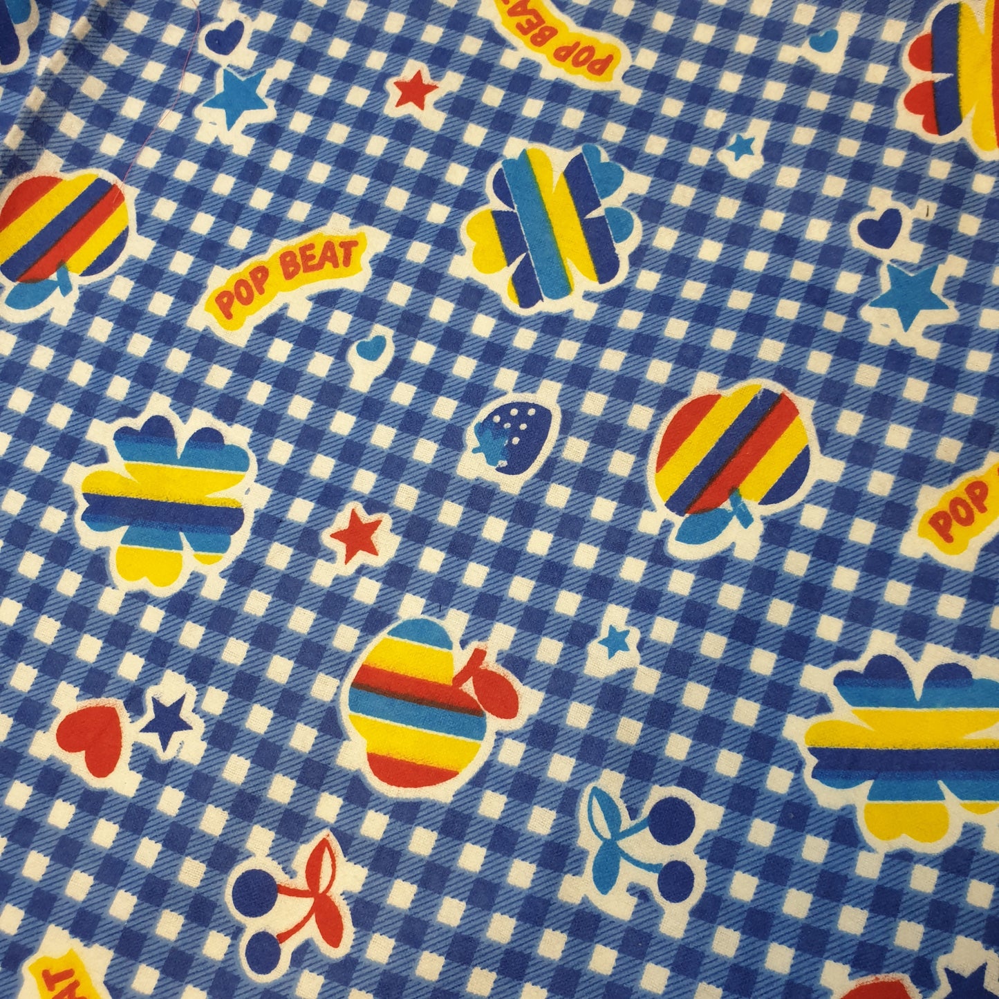 100% Cotton Brushed Flannel Winceyette Fabric – 44" Wide Printed Material for Quilting & Sewing Projects