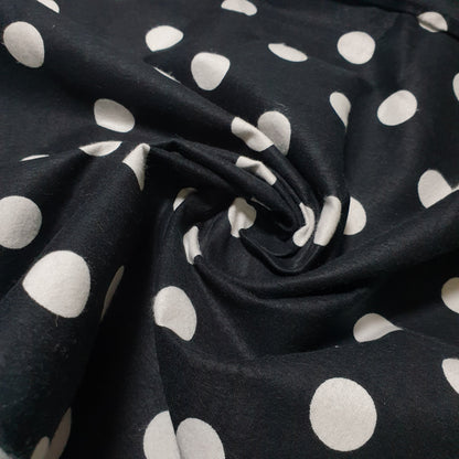 100% Cotton Brushed Flannel Winceyette Fabric – 44" Wide Printed Material for Quilting & Sewing Projects