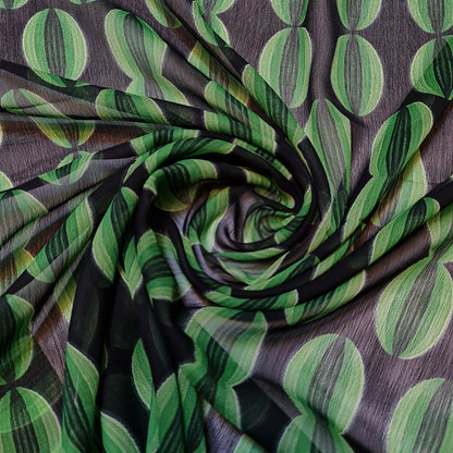 Floral Printed Polyester Georgette and Sheer Chiffon Fabric – Summer Dress Material