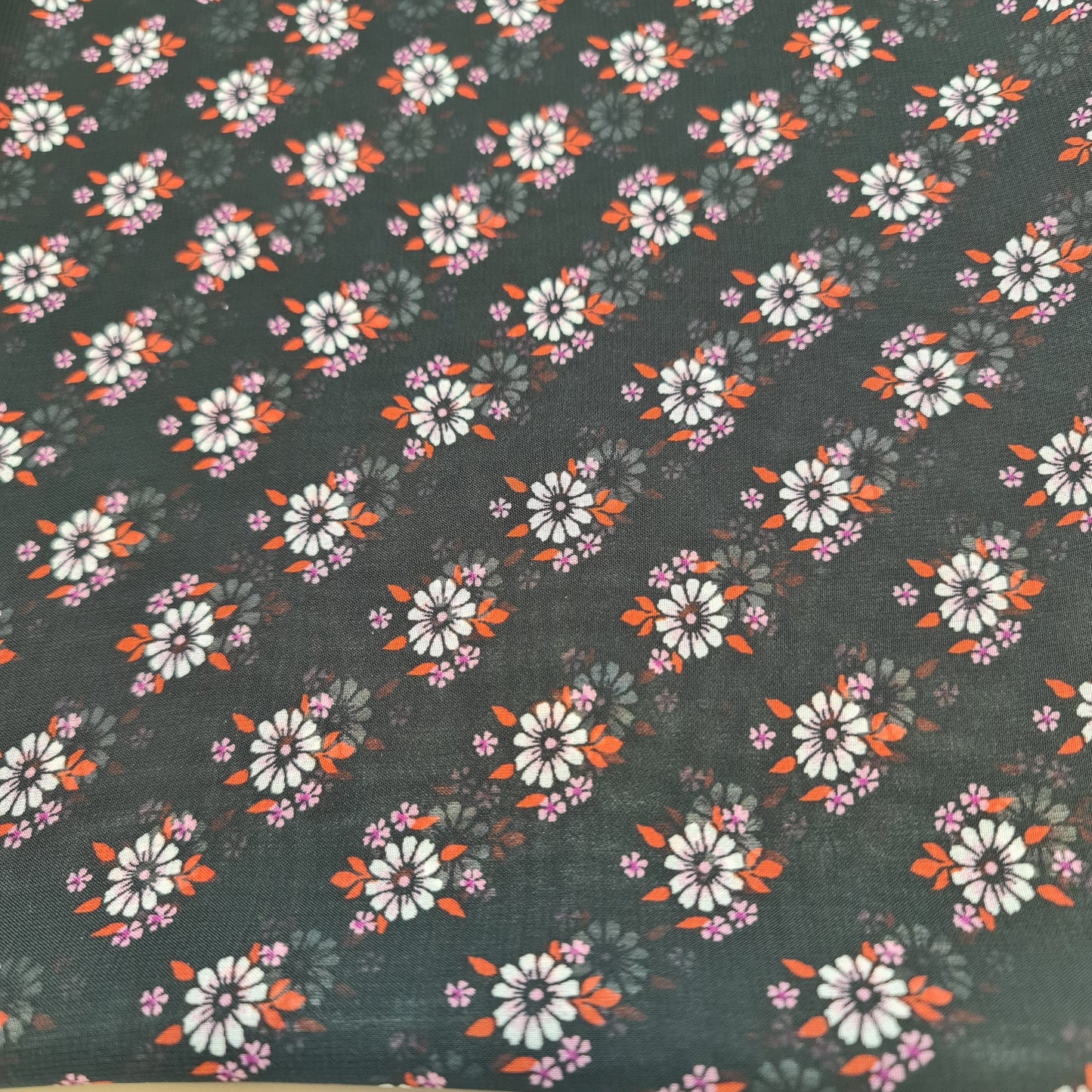 Floral, Polka, Animal & Paisley Printed Fabric – 58" Wide Georgette, Chiffon & Crepe Dress Material