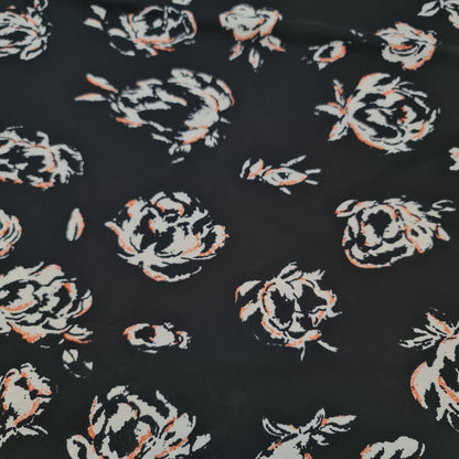 Floral, Polka, Animal & Paisley Printed Fabric – 58" Wide Georgette, Chiffon & Crepe Dress Material