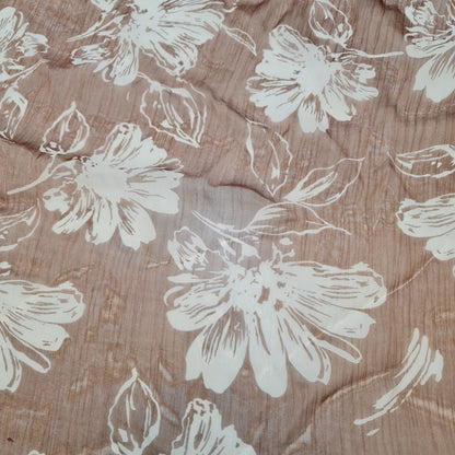 Floral, Polka, Animal & Paisley Printed Fabric – 58" Wide Georgette, Chiffon & Crepe Dress Material