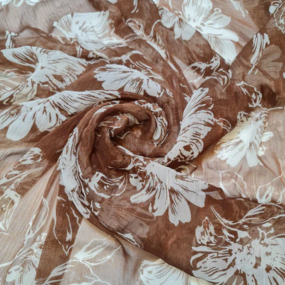 Floral, Polka, Animal & Paisley Printed Fabric – 58" Wide Georgette, Chiffon & Crepe Dress Material
