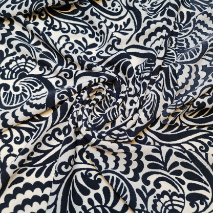 Floral, Polka, Animal & Paisley Printed Fabric – 58" Wide Georgette, Chiffon & Crepe Dress Material
