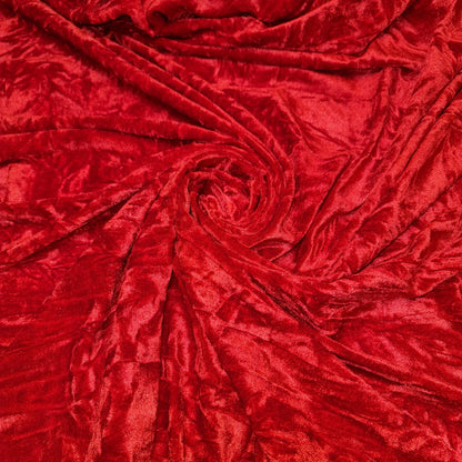 Premium Marble Crushed Velvet Fabric – 58" Wide Solid Colours Medium Weight Stretch Material